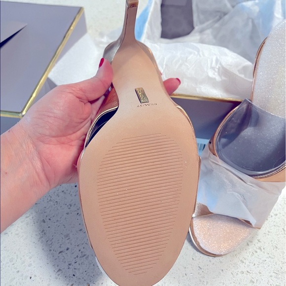 Louis et Cie Rose Gold, Mule / Slide Heels *NIB* - Picture 4 of 6